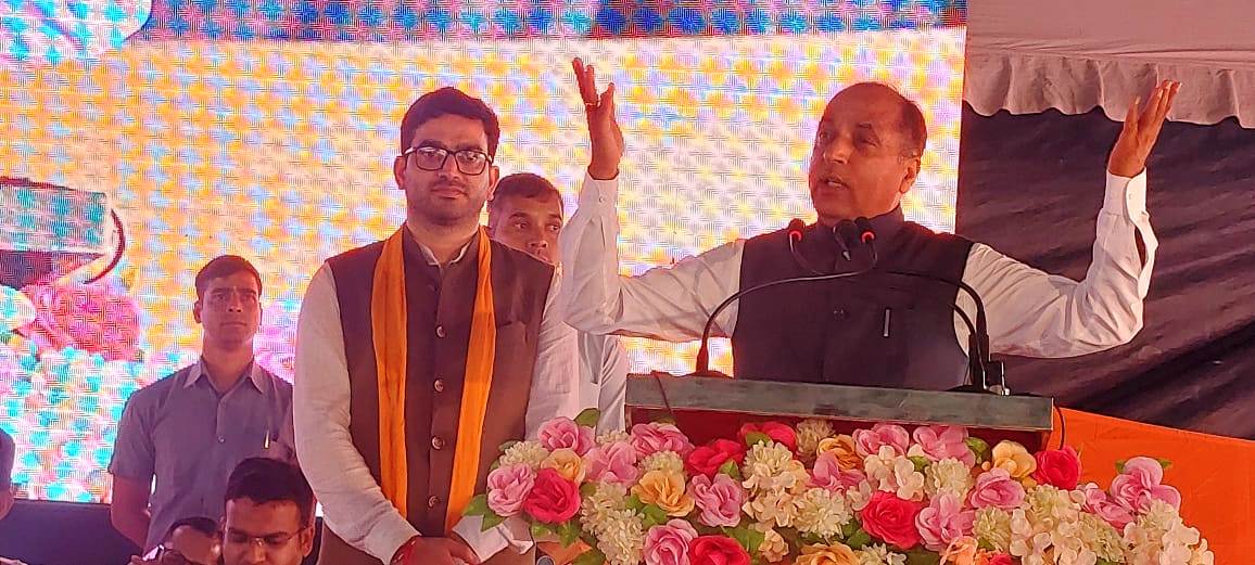 मुख्यमंत्री ने धर्मशाला के दाड़ी में प्रगतिशील हिमाचल: स्थापना के 75 वर्ष समारोह की अध्यक्षता की