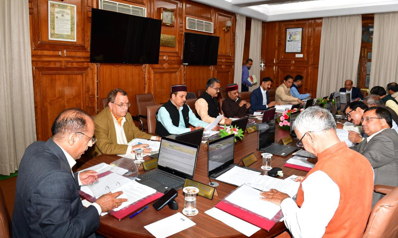 Himachal Pradesh Cabinet Decisions : हिमाचल प्रदेश मंत्रिमण्डल के निर्णय