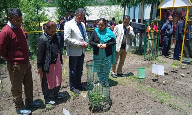 अंडर 14 छात्राओं की खेल कूद प्रतियोगिता का विधिवत शुभारंभ किया  विधायक भुवनेश्वर गौड़ ने 