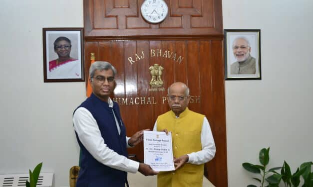 भारतीय राष्ट्रीय राजमार्ग प्राधिकरण ने राज्यपाल को नुकसान से अवगत करवाया